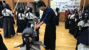 いばらき少年剣友会　雨谷水紀